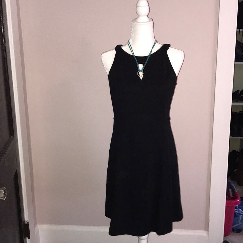 Black spring/summer dress